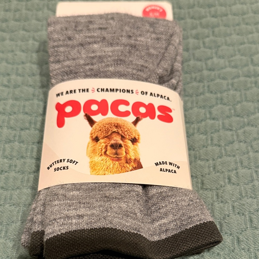Gray Women's Alpaca Compression Socks